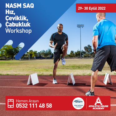 NASM Hız, Çeviklik, Çabukluk (NASM-SAQ)