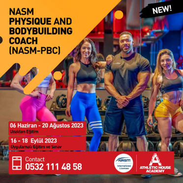 NASM Physique and Body Building Coach (Türkçe + İngilizce)