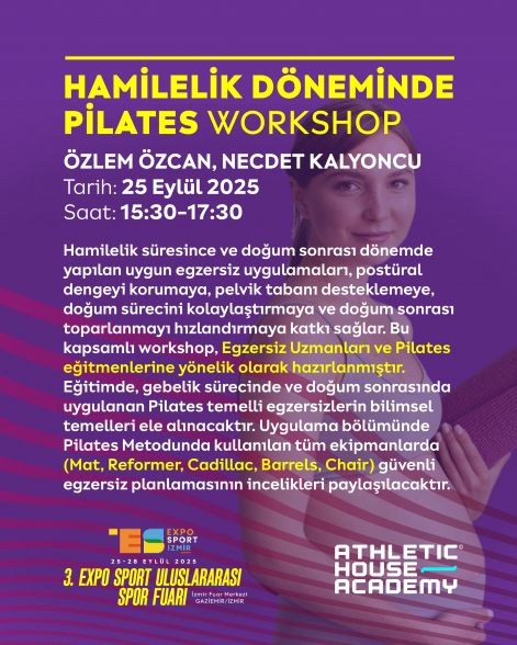 Hamilelik Döneminde Plates | EXPO, 2025 - İzmir
